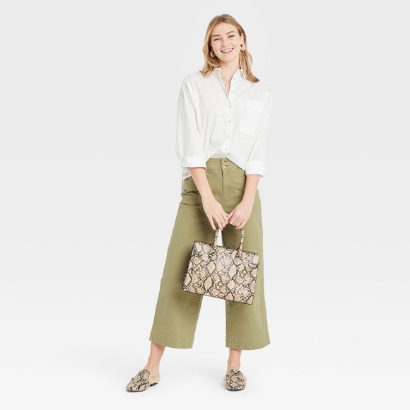 A New Day (Target) Fresh White LS ButtonDown Shirt - Picture 7 of 7